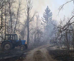 Ugasili pożar w Czarnobylu