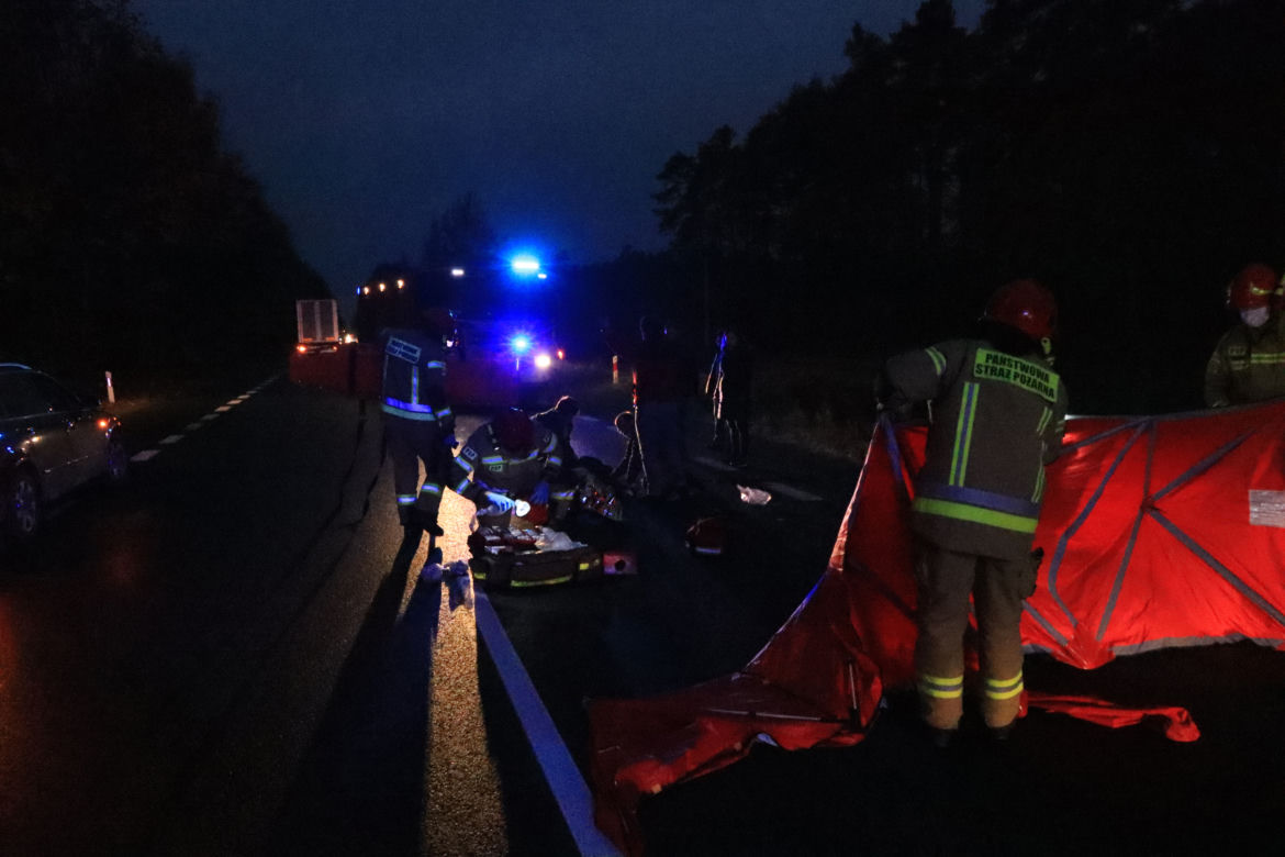 Śmiertelne potrącenie przez ciężarówkę