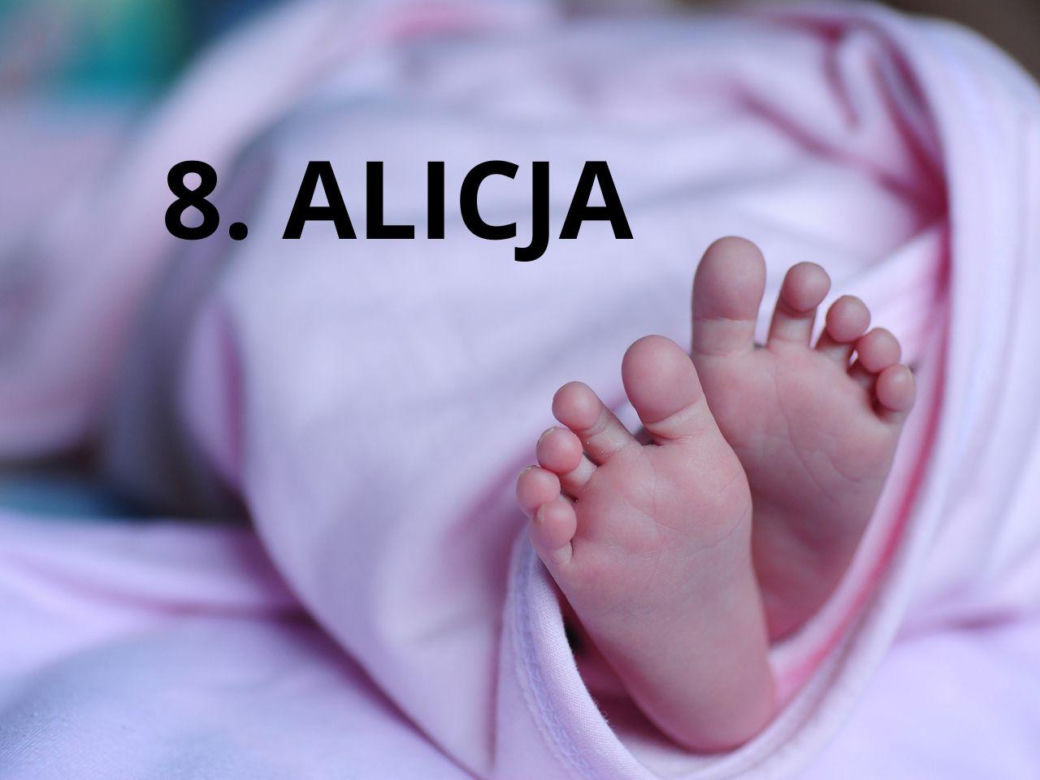 8. miejsce - Alicja (157)