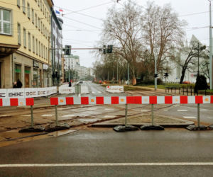 Ruszyła przebudowa torowiska na ul. Matejki