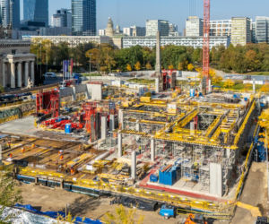 Budowa nowej siedziby teatru TR Warszawa przy Placu Defilad