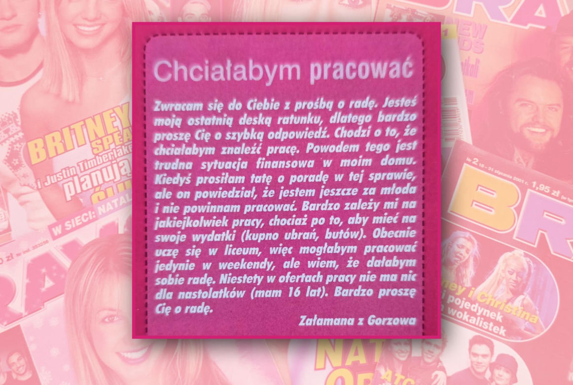 Problemy nastolatków sprzed ponad 25 lat