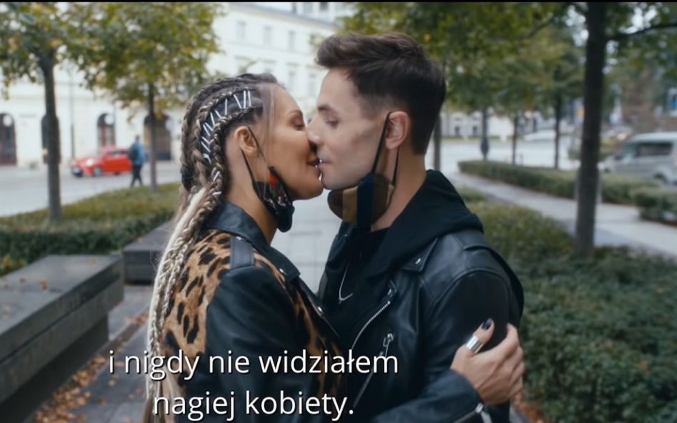 Rozenek wstydziła się rozebrać