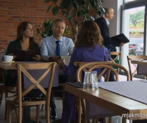M jak miłość. Magda (Anna Mucha), Anka (Weronika Rosati), Andrzej Budzyński (Krystian Wieczorek)