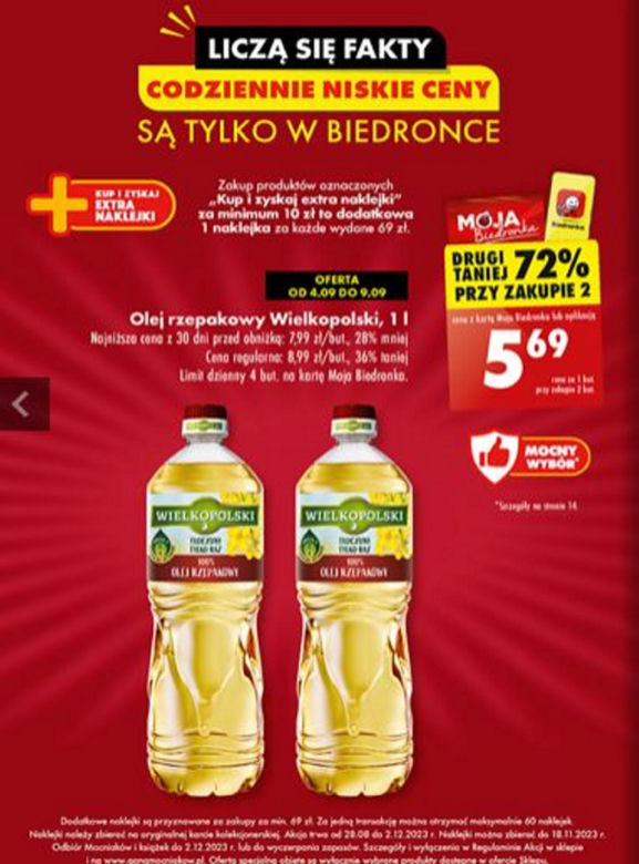 Weekend w Biedronce