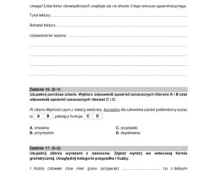 Egzamin ósmoklasisty 2021, język polski. Arkusze CKE, pytania, odpowiedzi [25.05.2021]