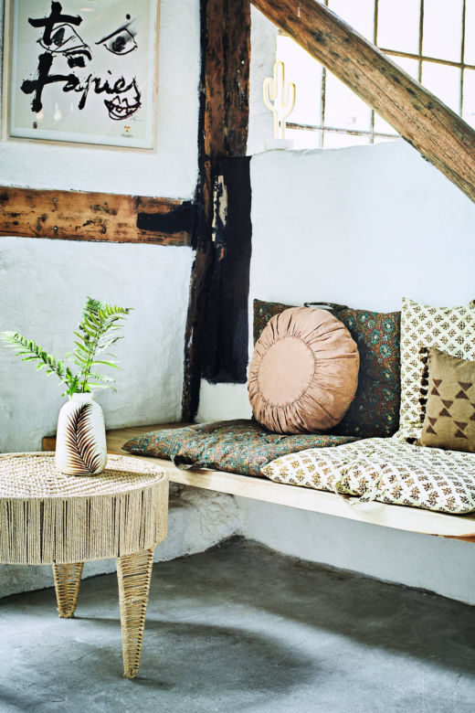 Wnętrza w stylu wabi-sabi – subtelne przenikanie