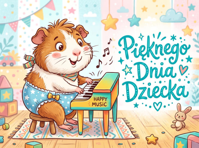 Zabawna kartki na Dzień Dziecka dla dorosłych