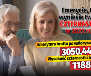 Emerycie, tyle wyniesie twoja czternastka w 2022 roku!