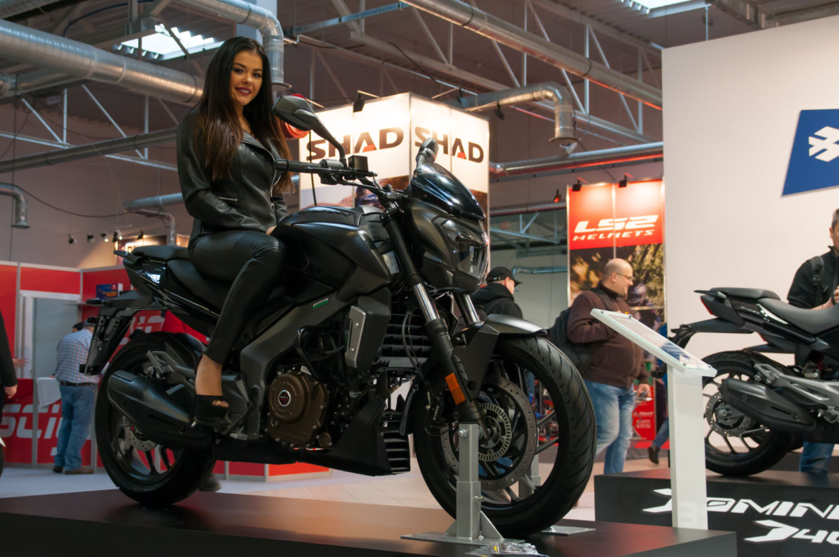 Hostessy na Warsaw Motorcycle Show