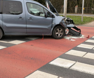 Wypadek na Konstytucji 3 Maja w Lesznie