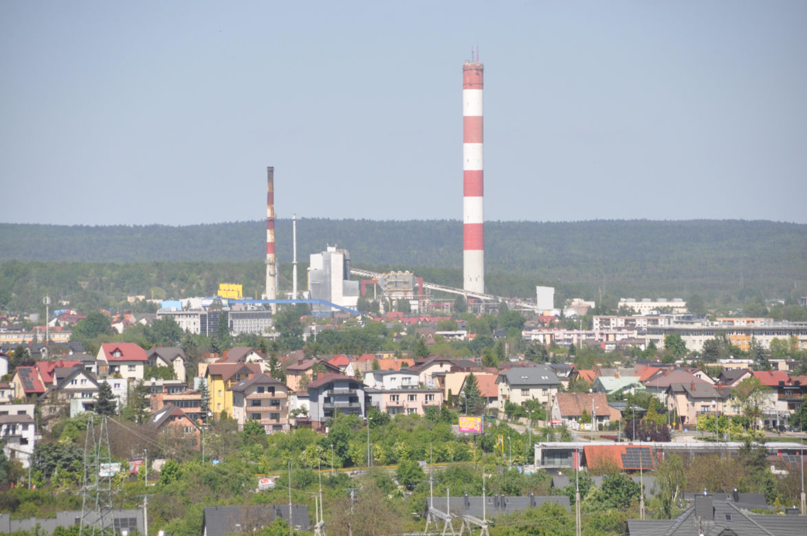 Widok na Kielce z Karczówki
