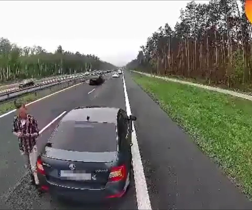 Marszałek Olgierd Geblewicz szalał na drodze S3 i zderzył się z ciężarówką! Nagranie szokuje