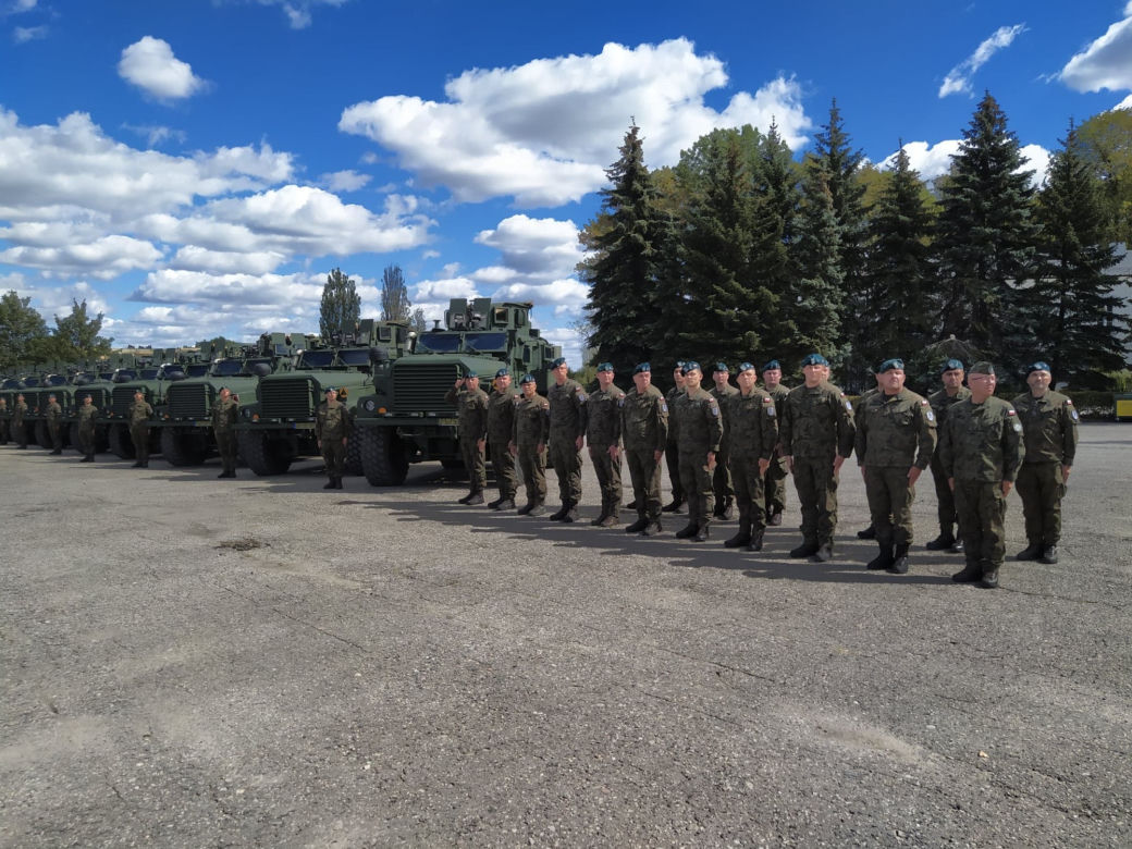 Premier Morawiecki w Siedlcach: oficjalne przekazanie 18. Dywizji Zmechanizowanej transporterów Cougar - 05.09.2022