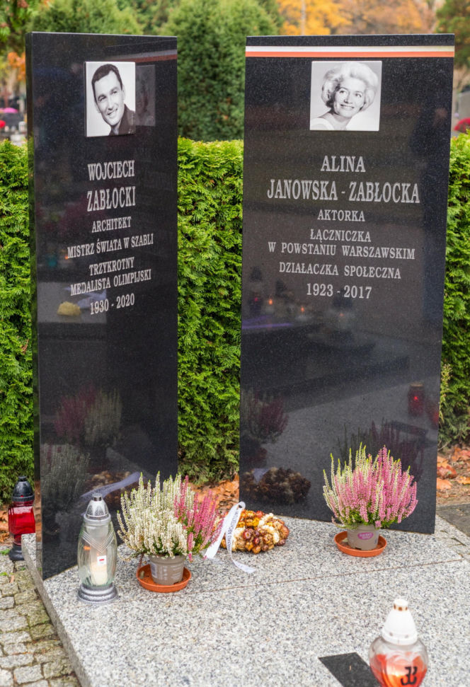 Sportowcy pochowani na Powązkach Wojskowych