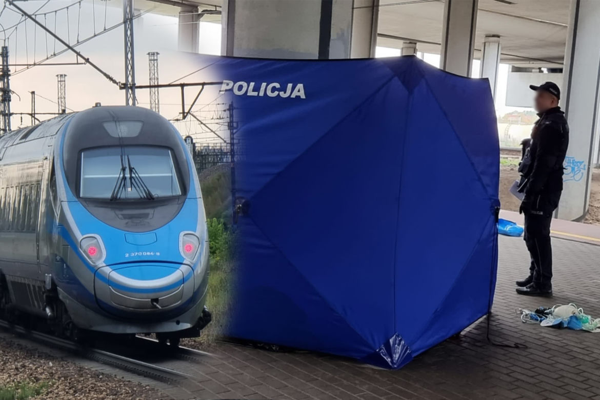  Koszmar na kolei. Pieszy wpadł pod pędzący pociąg na stacji Warszawa Toruńska. Tragiczne wieści