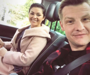 Na planie M jak miłość. Katarzyna Cichopek, Rafał Mroczek