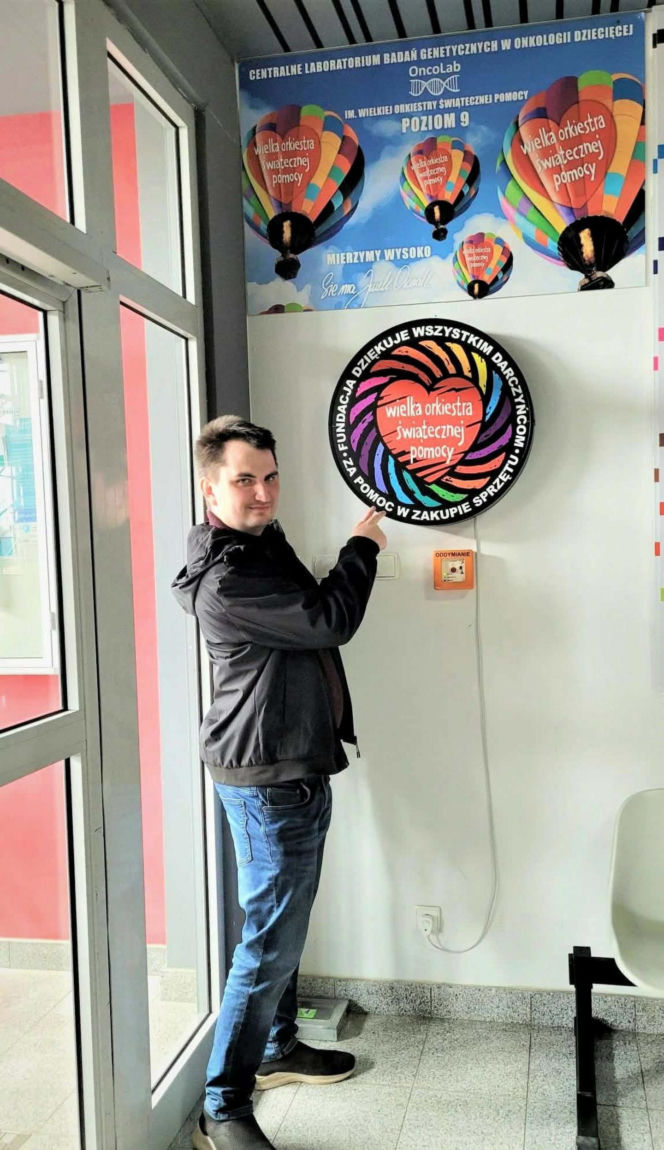 Choruje od dziecka, ale co roku znajduje siły by zbierać pieniądze na WOŚP. „Widzę, jak ważna jest ta pomoc”