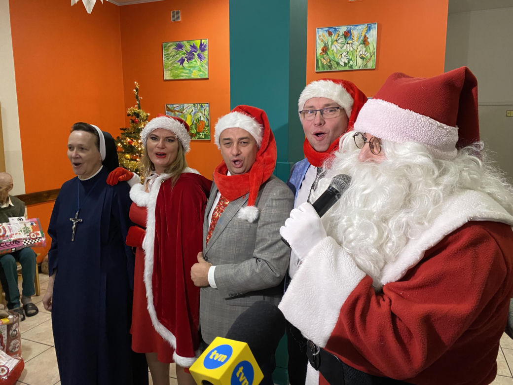 Mikołaj odwiedził DPS w Łodzi