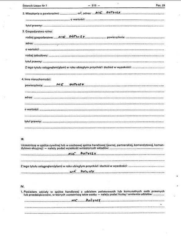 Artur Górczyński oświadczenie