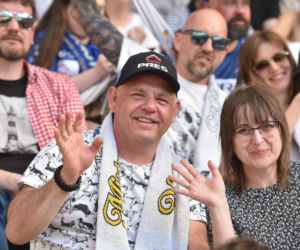 PRES Grupa Deweloperska Toruń - Bayersystem GKM Grudziądz, zdjęcia kibiców i zawodników z meczu PGE Ekstraligi