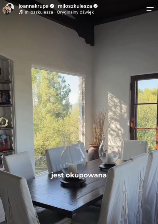 Tak mieszka Joanna Krupa