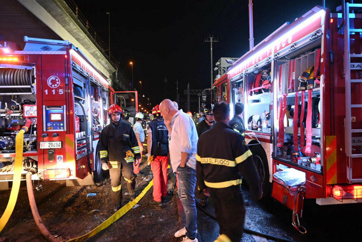 Katastrofa autokaru we Włoszech. Co najmniej 20 ofiar