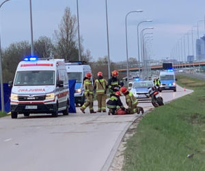 Śmiertelny wypadek motocyklistów na ul. Wirażowej