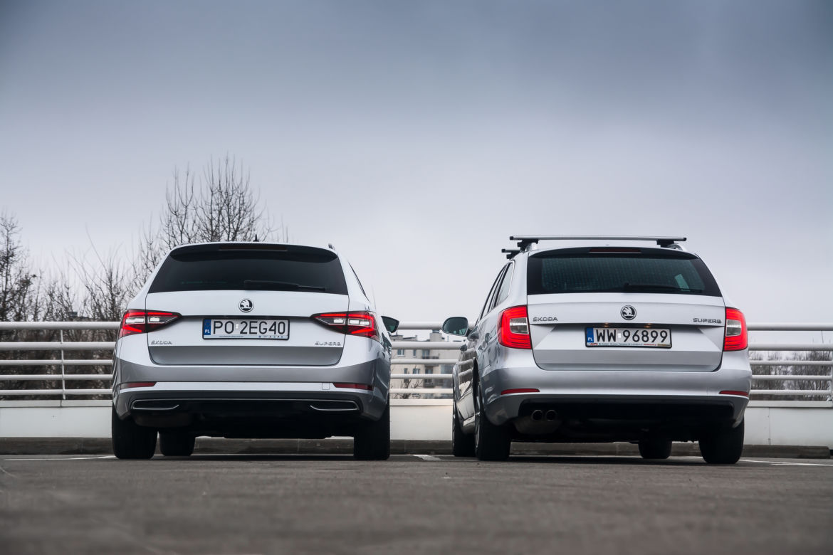 Skoda Superb Combi 2.0 TDI: dwie generacji dużego kombi segmentu D