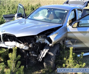 Groźny wypadek na Autostradowej Obwodnicy Wrocławia