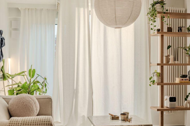 Mieszkanie architektki wnętrz w stylu hygge i japandi