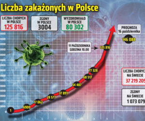 Koronawirus w Polsce. 11 października [WYKRESY]