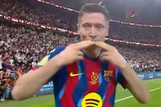 FC Barcelona – Real Madryt: Gol Roberta Lewandowskiego w Superpucharze Hiszpanii! [WIDEO]