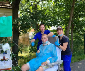 Kacpra prawie wykończyła grypa. Dostał nowe płuca i dzięki temu dożył do swojej osiemnastki