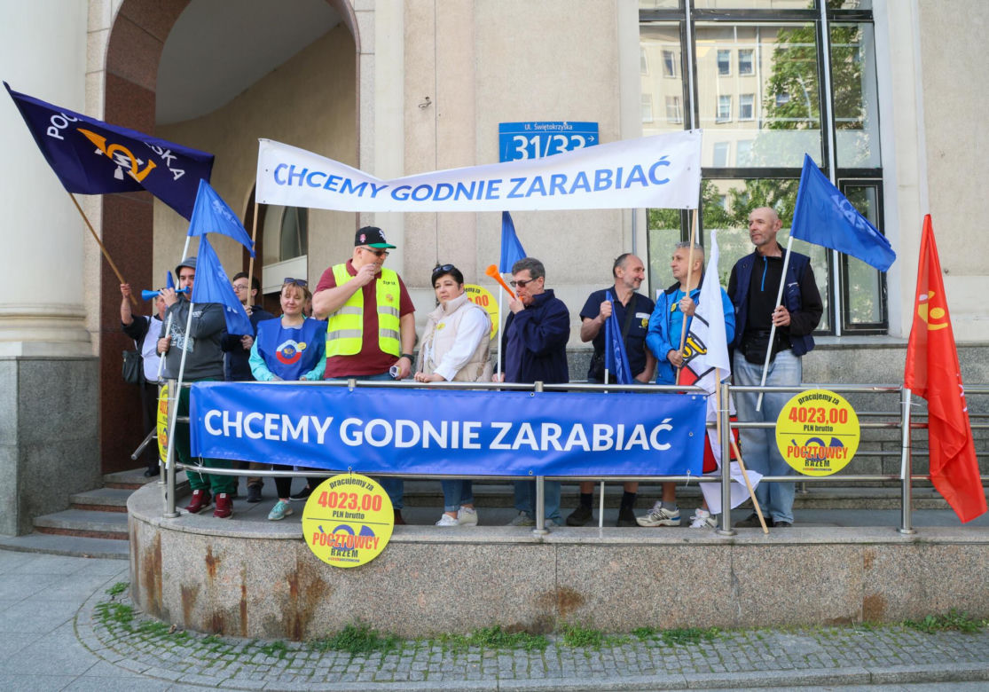 Poczta Polska w kryzysie. Protestują pracownicy