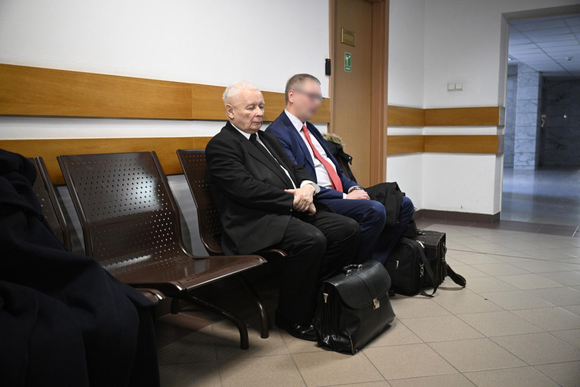 Kaczyński spotkał się z Brejzą przed sądem