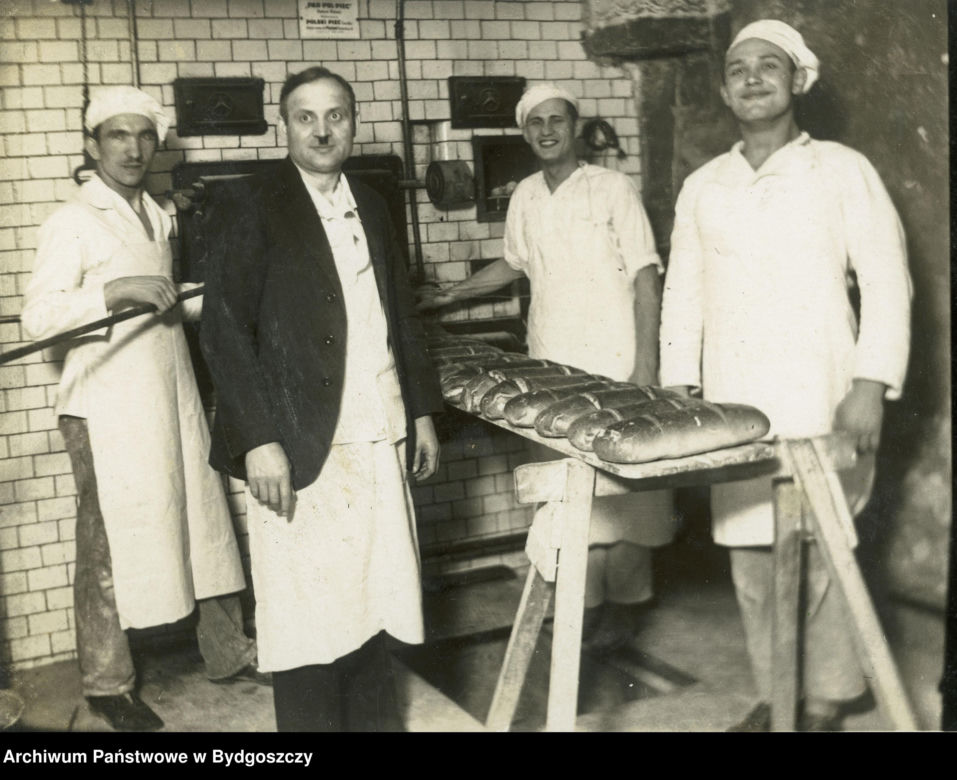Piekarnia przy ul. Sienkiewicza w Bydgoszczy. Rok 1936