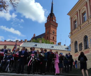 Wręczenie nominacji generalskiej płk. Zdzisławowi Baszakowi w Tarnowie