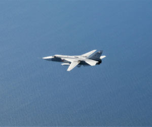 Rosyjski Su-24M nad Bałtykiem