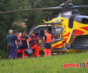 4-letnią dziewczynkę przygniótł samochód. Dziecko zabrał śmigłowiec LPR [ZDJĘCIA]