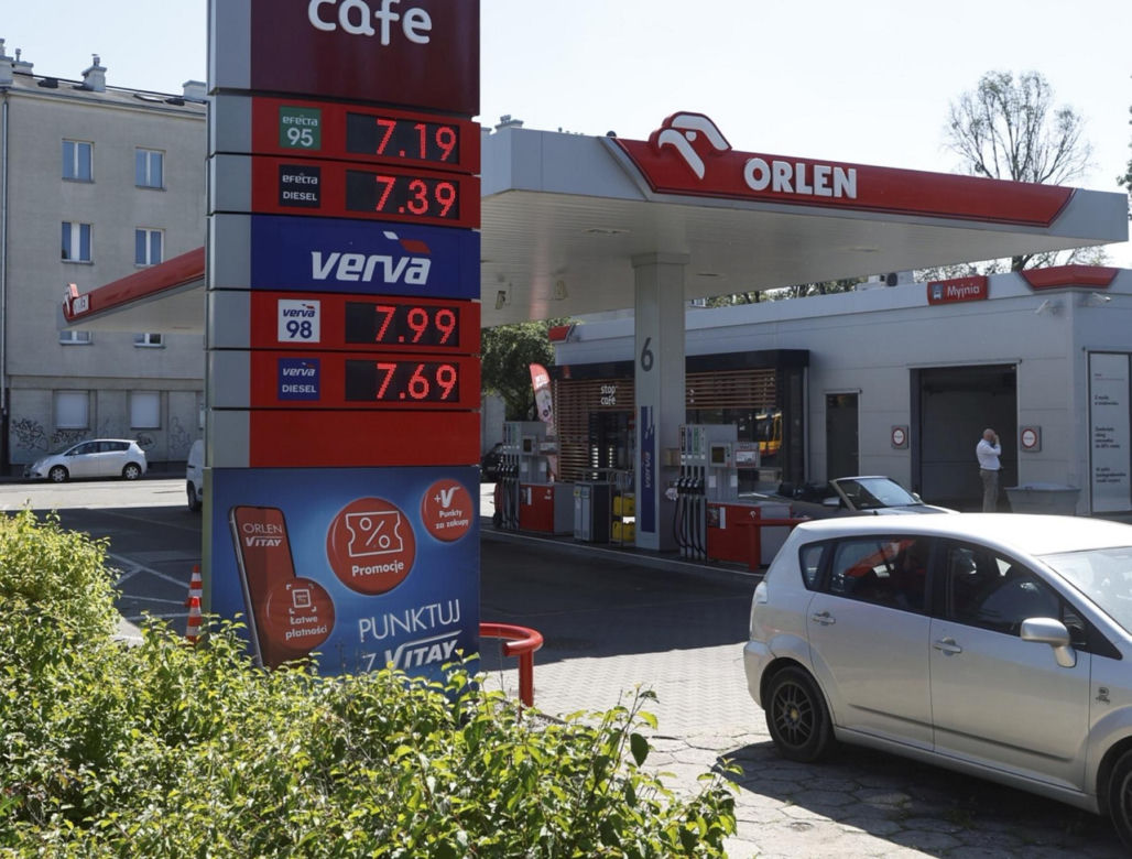 Ceny paliwa na stacjach benzynowych