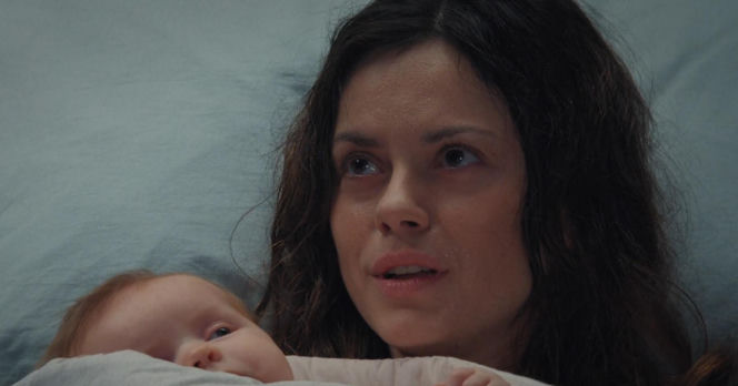 M jak miłość odc. 1915. Kasia (Paulina Lasota), jej córka Zosia