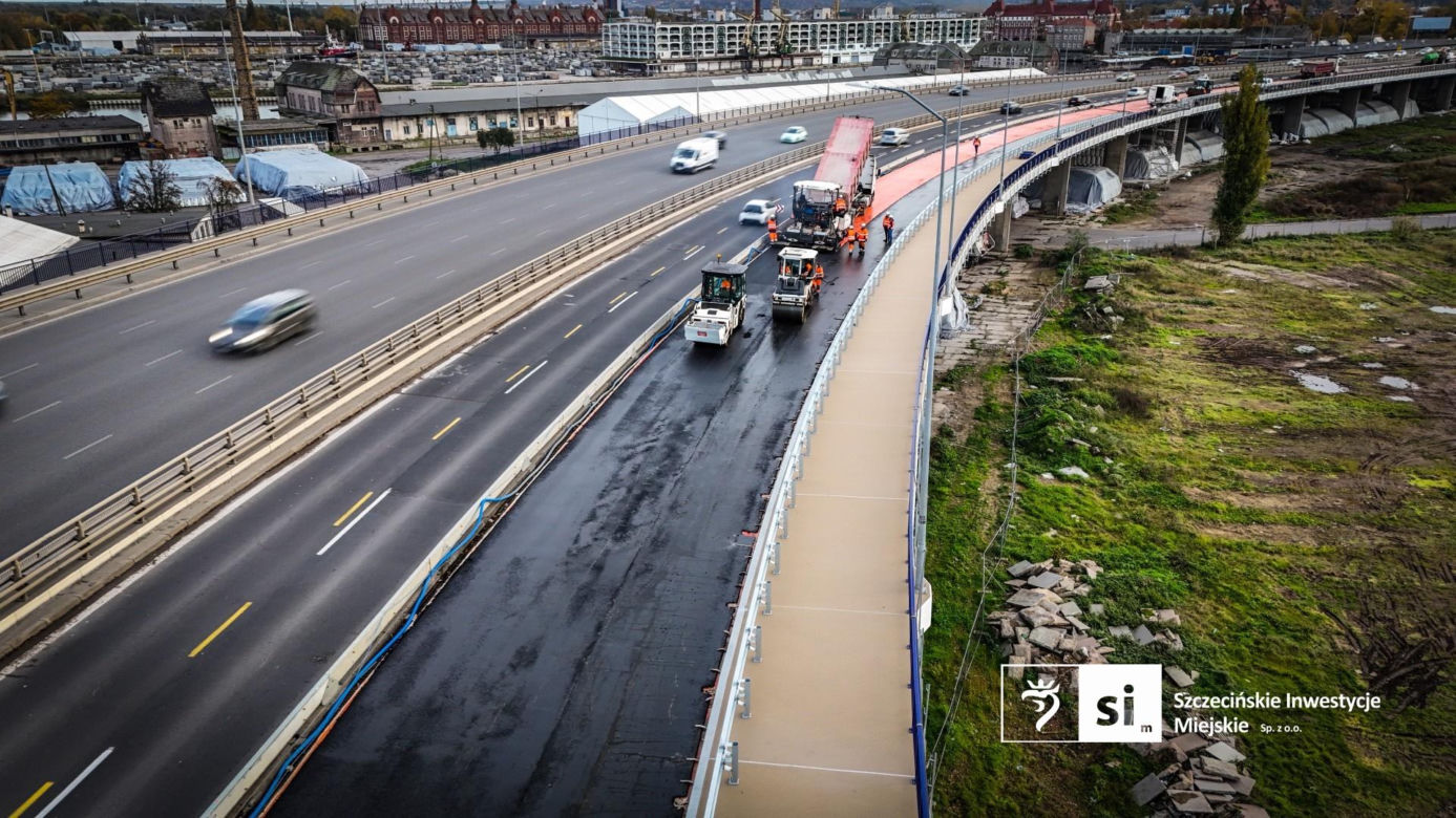 Remont Trasu Zamkowej - listopad 2025