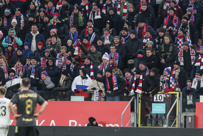 Górnik Zabrze - Wisła Płock, zdjęcia kibiców z meczu PKO BP Ekstraklasy