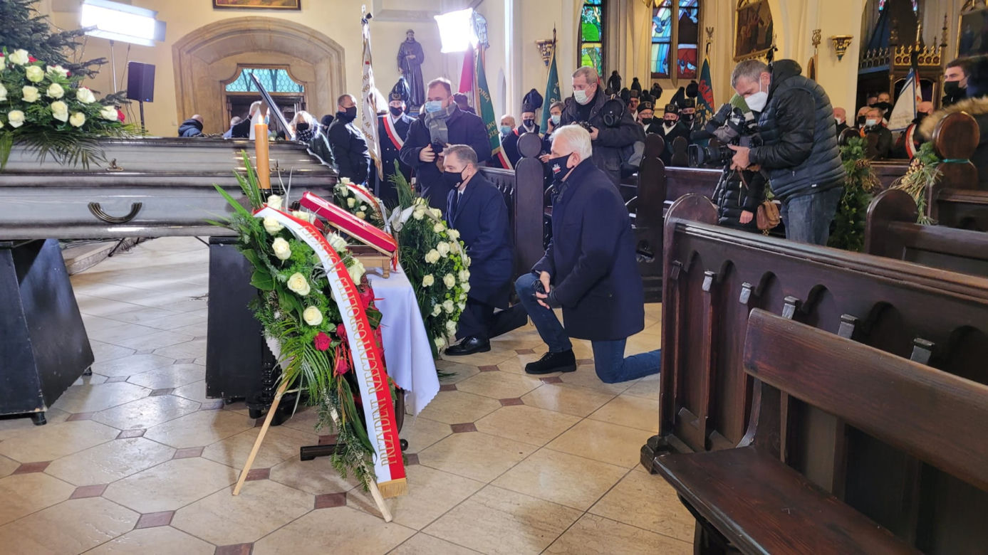Pogrzeb Andrzeja Rozpłochowskiego w Katowicach