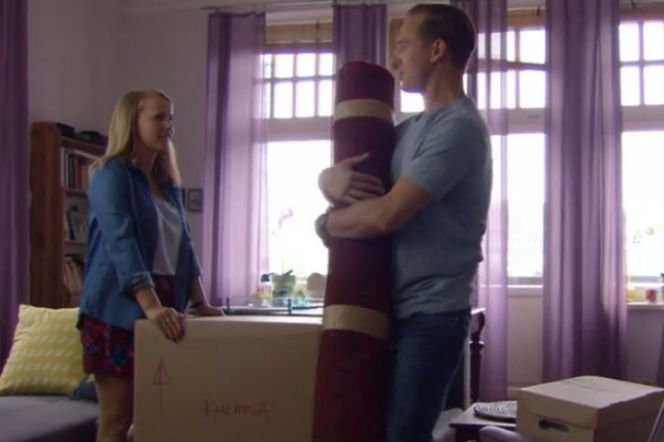O mnie się nie martw 5 odcinek 5, Iga (Joanna Kulig), Marcin (Stefan Pawłowski)