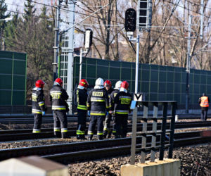Śmiertelny wypadek na torach w Piastowie