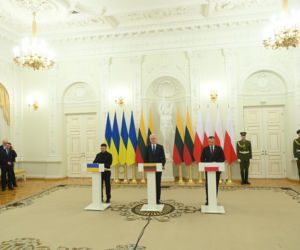 Prezydent RP Karol Nawrocki w Wilnie