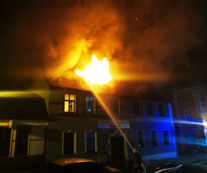 Spłonęła restauracja Trojanka w Połczynie-Zdroju