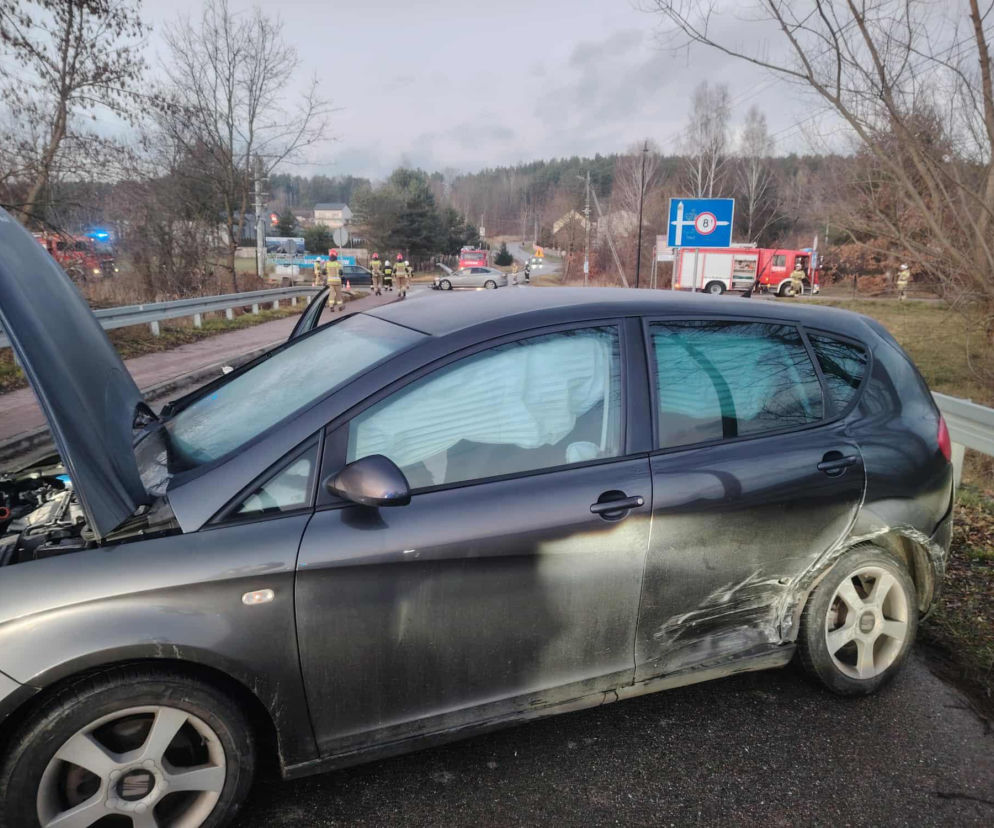 Wypadek w Stykowie. Kobieta z obrażeniami przewieziona do szpitala